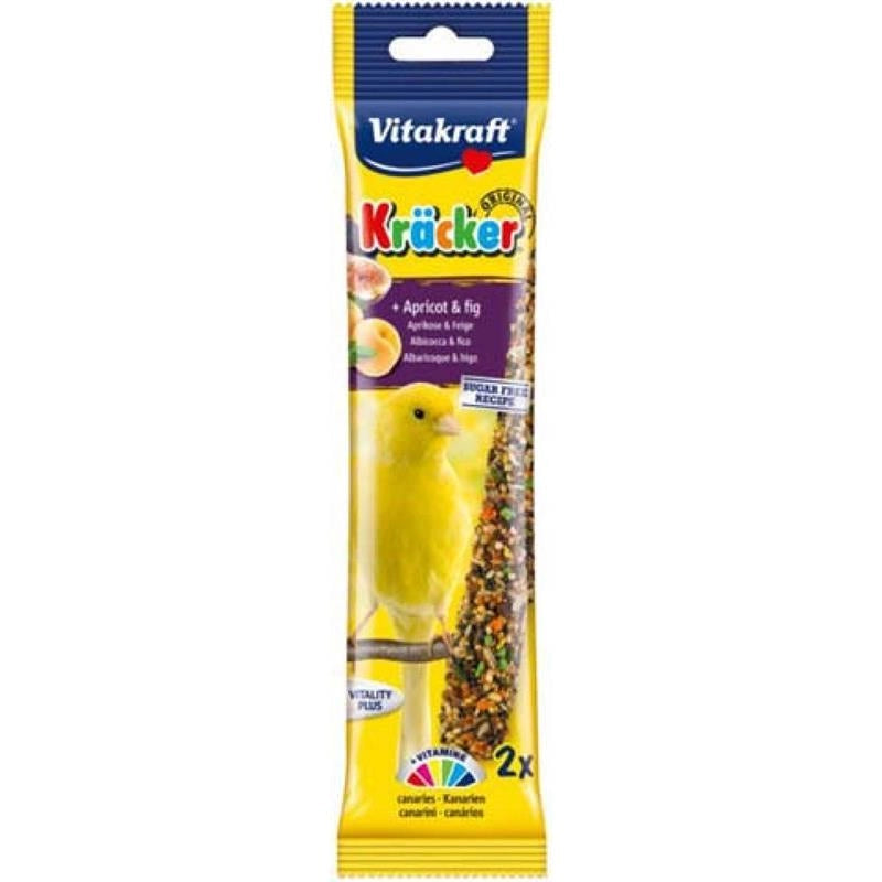 KRACKER ALLA FRUTTA 60 GR CANARINI CON ALBICOCCA E FICO