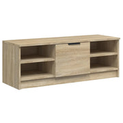 Mobile porta TV classico con vano contenitore 102 x 35 x 36 cm stile moderno legno composito rovere Sonoma 02_0047997