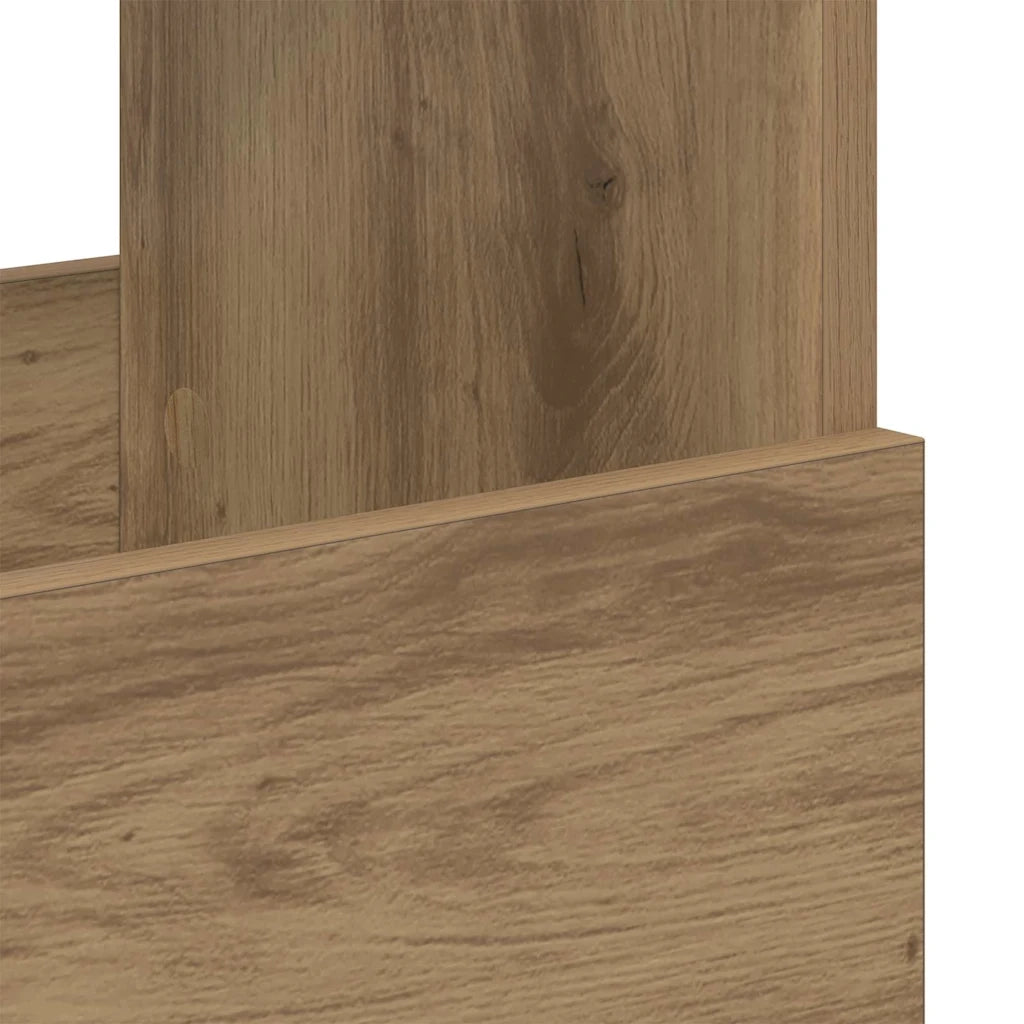 Scaffale per riviste Rovere artigianale 102 x 30 x 45 cm