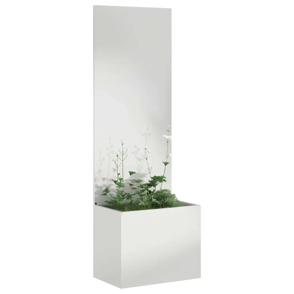 Schermo per privacy in giardino Argento 50 x 32 x 150 cm CFW5065009
