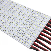 Trade Shop - Set 2 Barre Da 1 Metro Striscia Led Rigida Profilo Smd 4014 Monocolore 144 Led/m - -bianco Freddo      -