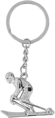 Schiavettiera per chiave in metallo con design moderno - Hanger per chiave - Portachiavi per borsa/zaino - Portachiavi di alta qualità - Materiale ipoallergenico