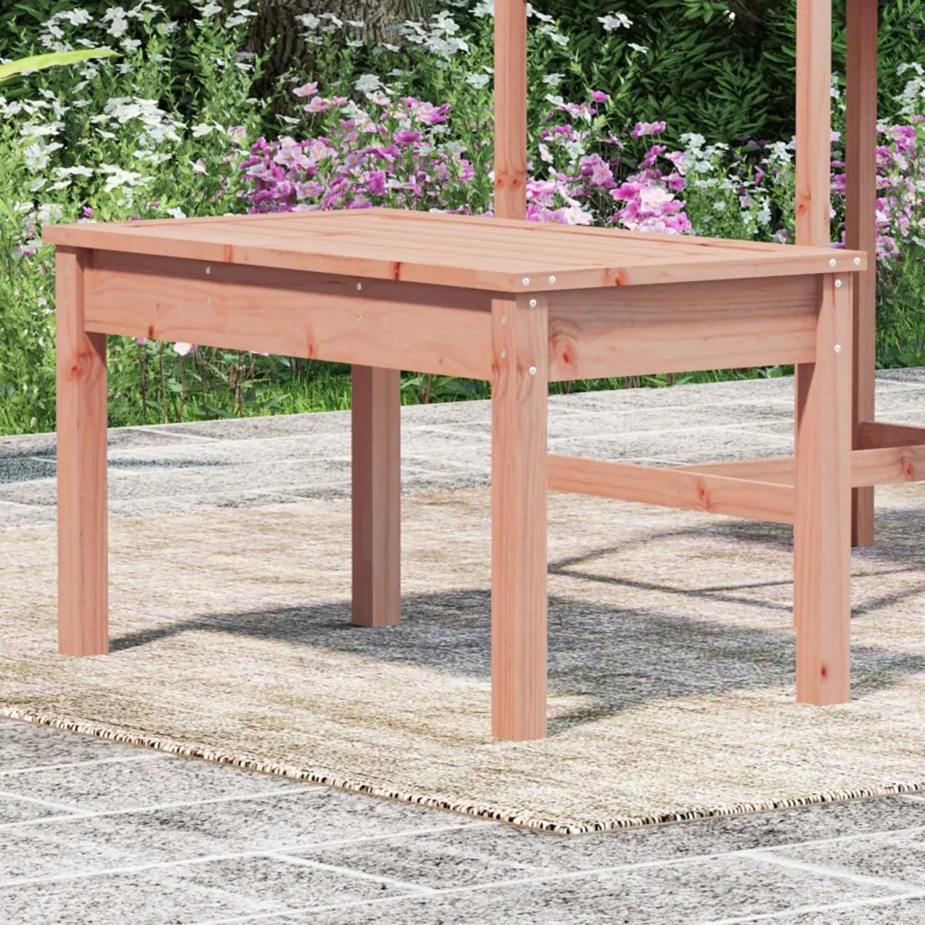 Panca da Giardino 80x44x45 cm in Legno Massello di Douglas 824002
