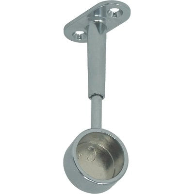 REGGITUBO ARMADIO TONDO REGOLABILE FINALE - ZAMA CROMATO H.MM 63/103 TUBO MM 20- 12 pezzi