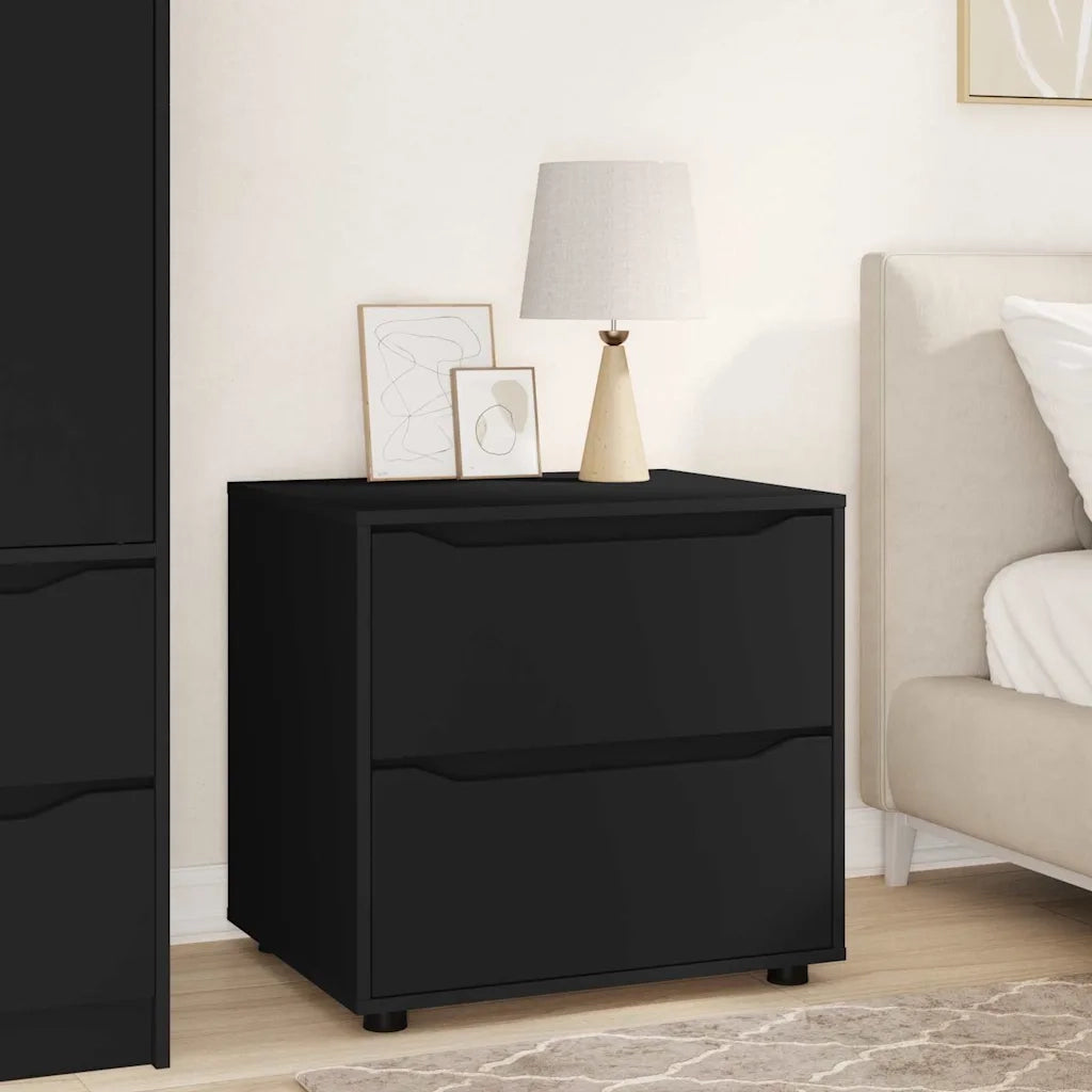 Armadio Nero 60 x 48 x 57 cm Legno multistrato 888828