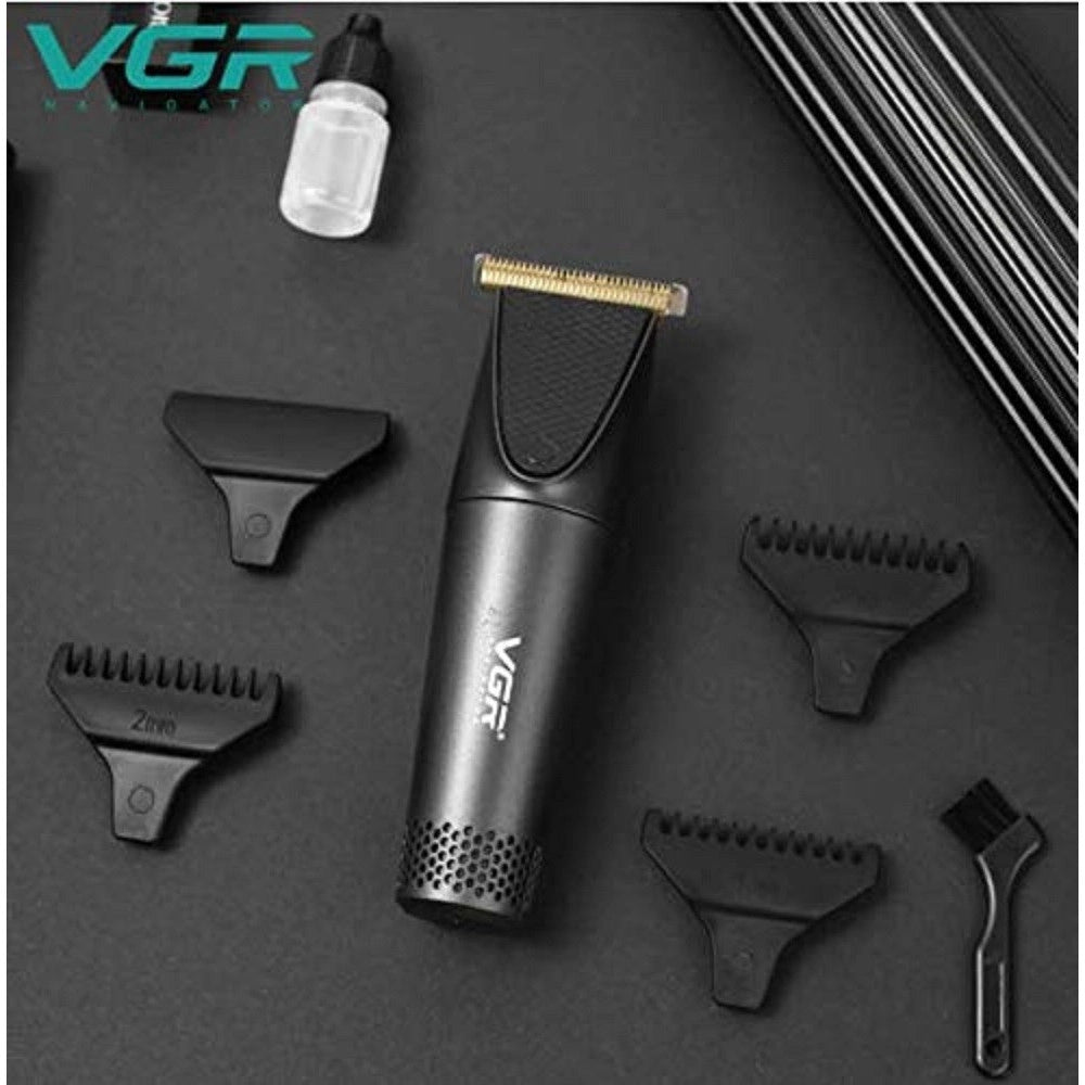Trade Shop - Tagliacapelli Barba Elettrico Professionale Senza Fili Usb Ricaricabile V-925 Vgr -