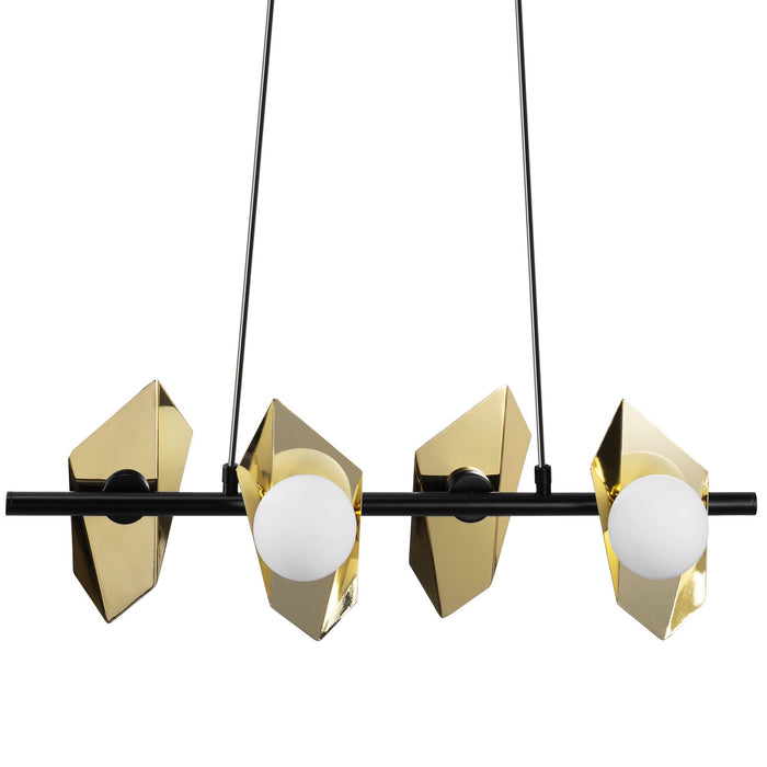 Lampada Da Soffitto App1412-cp Black Gold