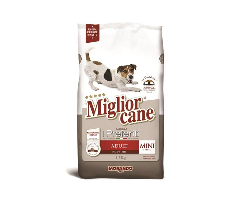 MIGLIOR CANE I PREFERITI CROCCHETTE PER CANI TAGLIA MINI 1-12 KG 1,5 KG