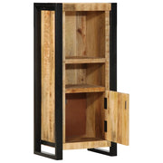 Mobiletto da Bagno | Armadio da bagno 40x30x90 cm Legno Massello Mango Grezzo