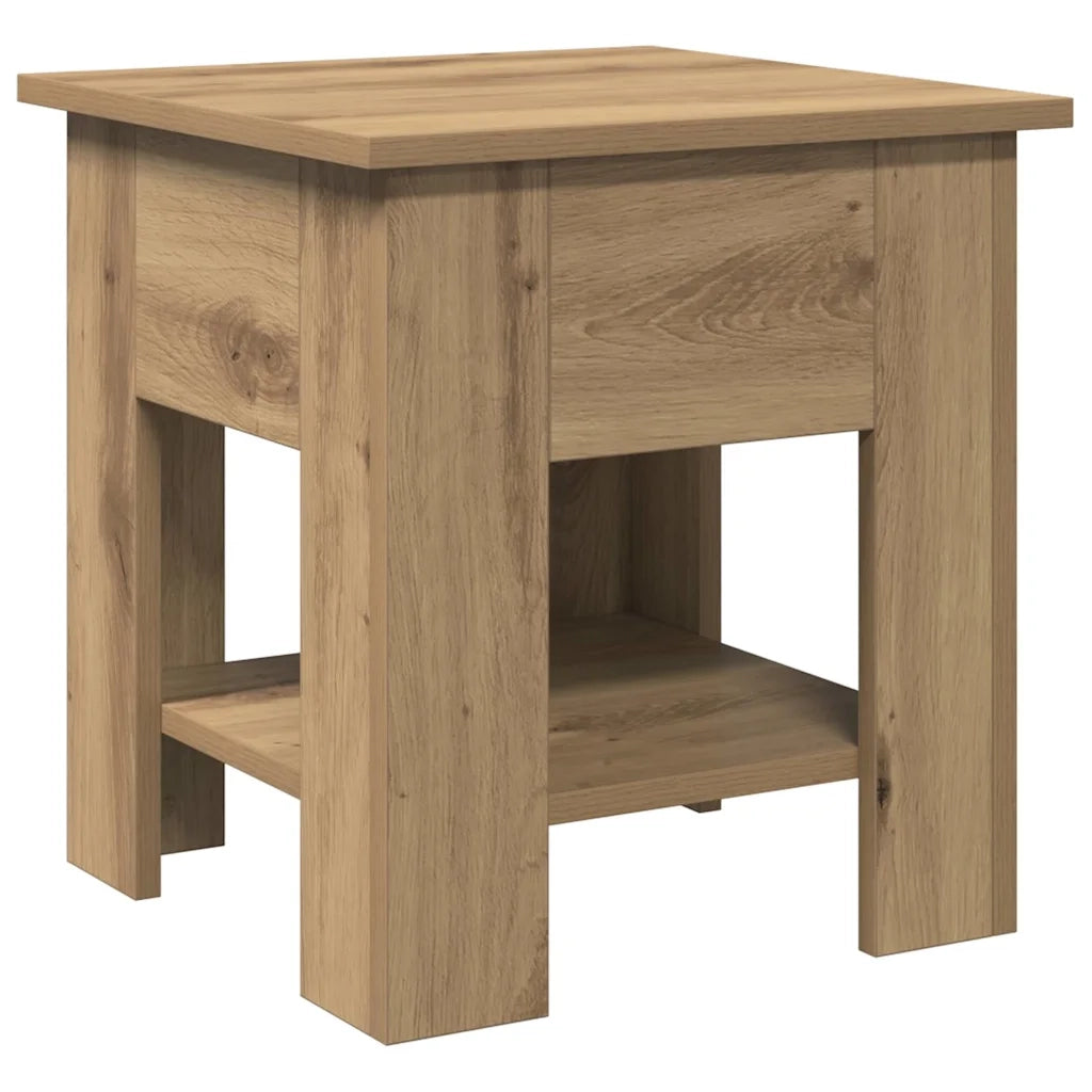 Tavolino da Salotto Artigianale 40x40x42 cm Legno Multistrato 856799