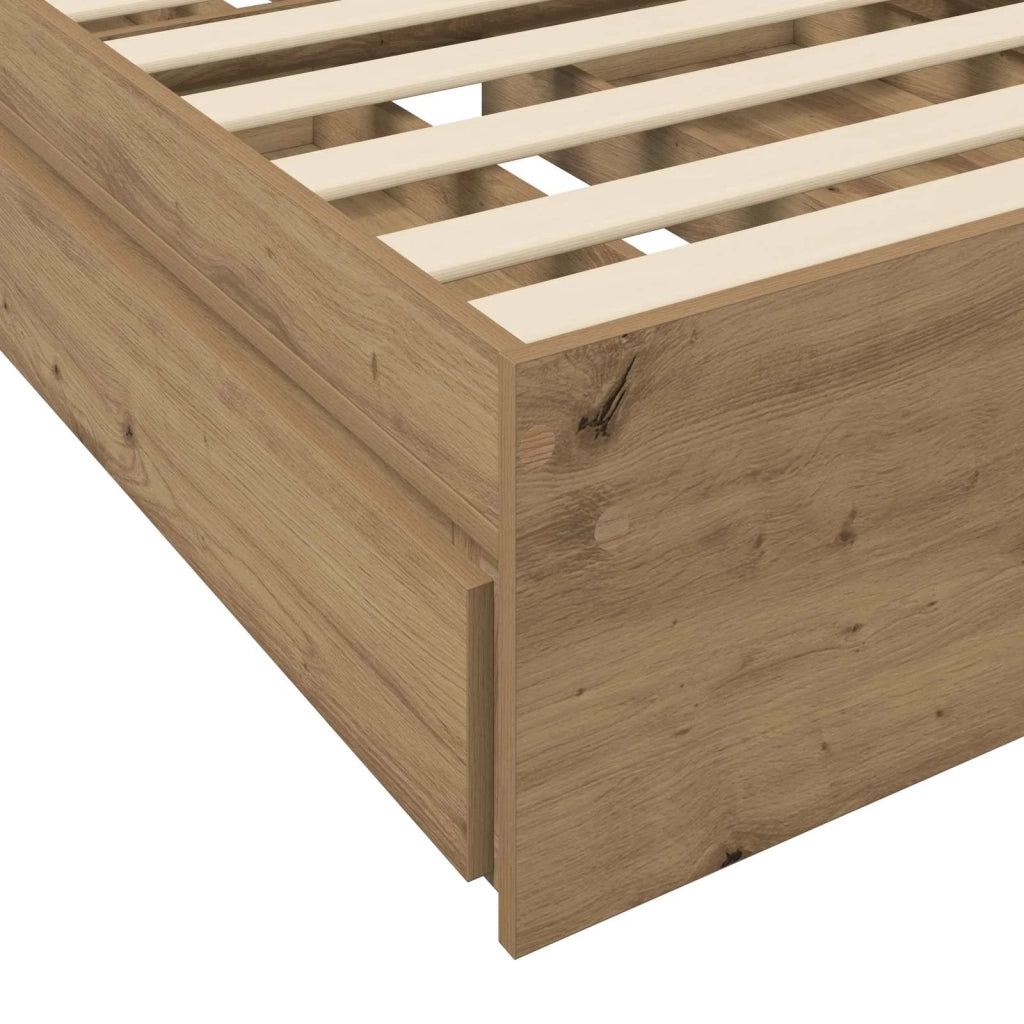 Telaio del letto con storage Rovere Artigianale 80 x 200 cm 3429596