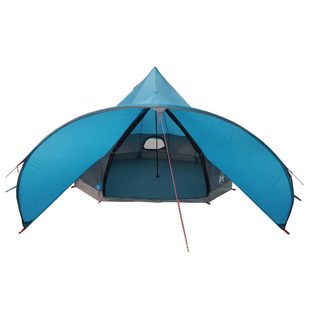 Tenda Teepee per 3 Persone Blu e Grigio 312 x 312 x 197 cm 42004009