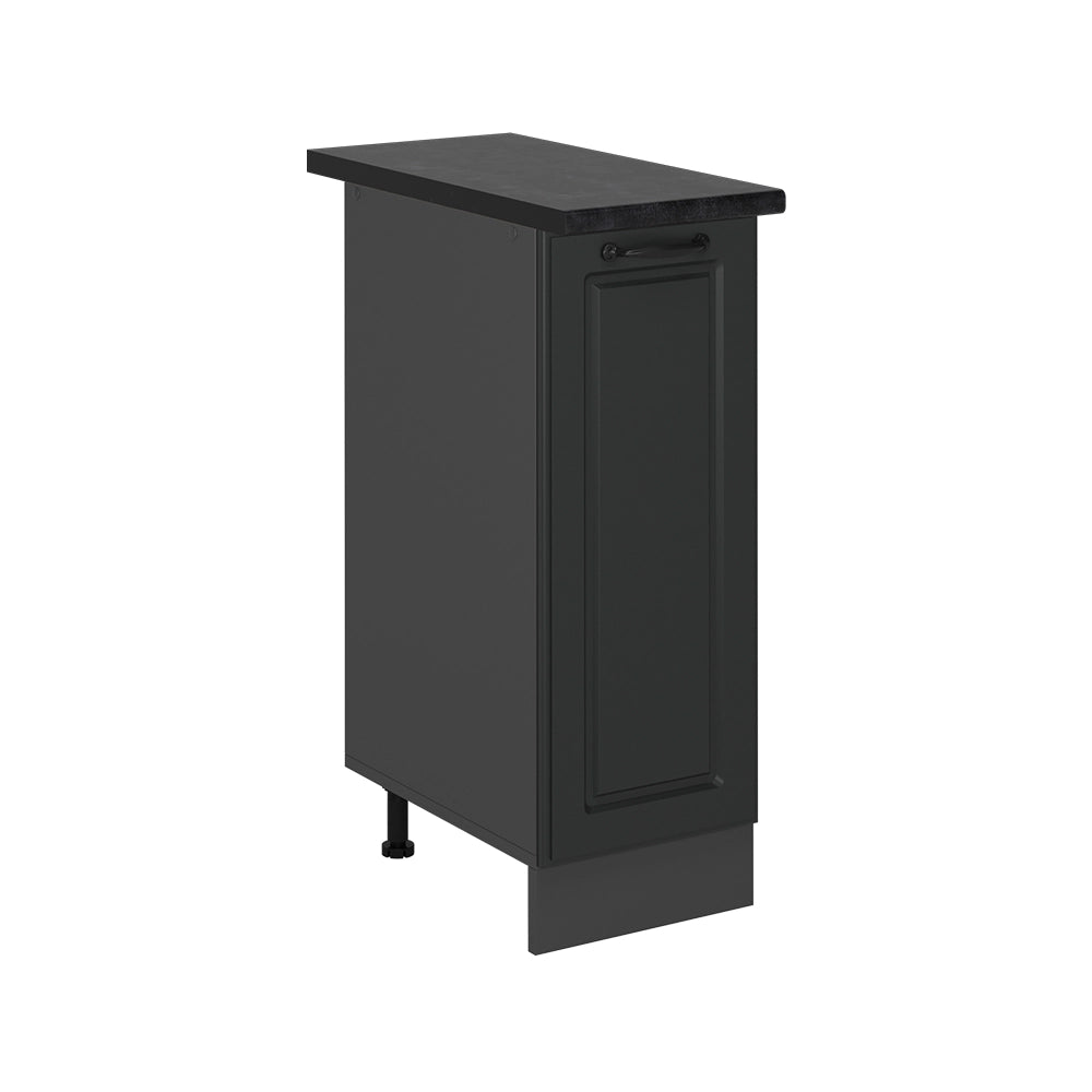 Armadio cucina dispensa alto R-Line Antracite rustico/Antracite 30 cm, PL Antracite Vicco