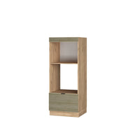 Vicco Set mobili bagno Pannello in quercia 60 cm aperto