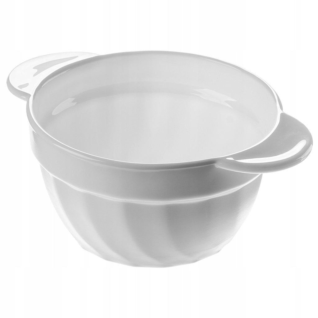 Set di 3 ciotole da zuppa KADAX da 650 ml, bianche.