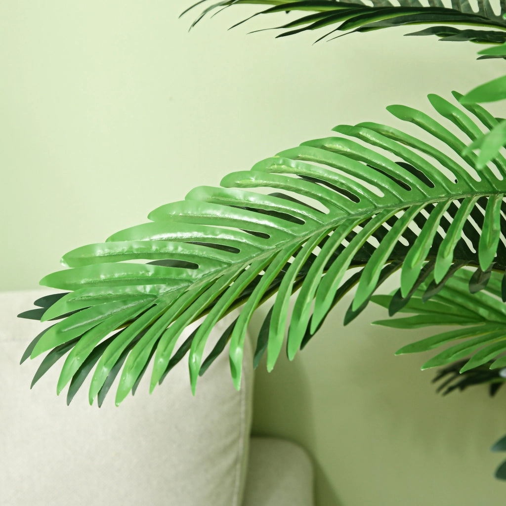 Palma Artificiale Decorativa con Vaso ¨C zephmum ¨C Verde 160 cm
