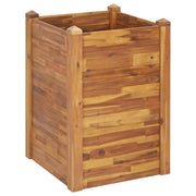 Letto Rialzato da Giardino 60x60x44 cm in Legno Massello d'Acacia 46577