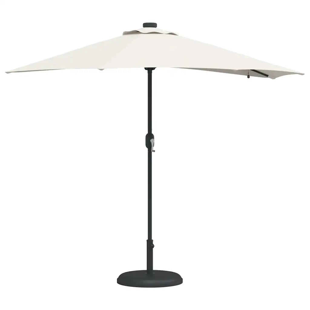 Ombrello da giardino-Ombrellone da spiaggia Sabbia 294 x 150 x 223 cm