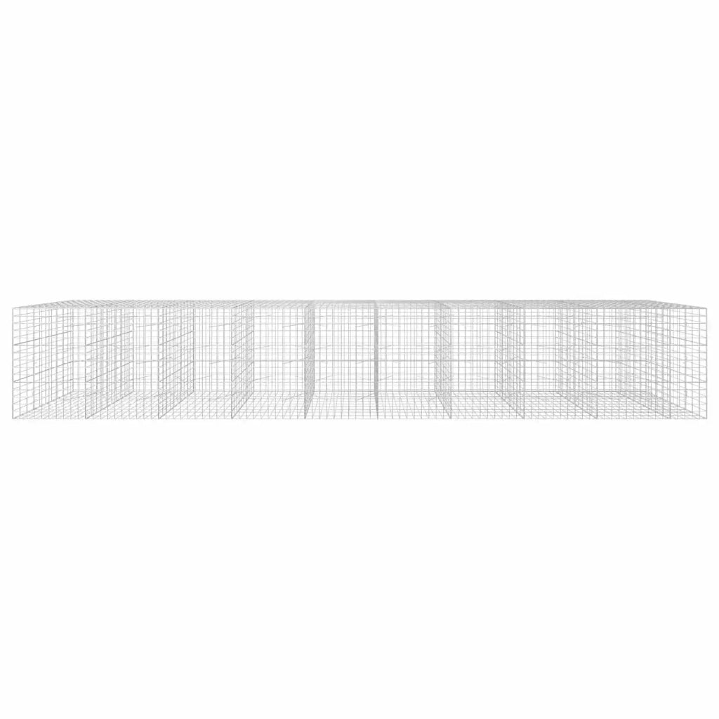 Gabione con Filo da 3,5 mm e Rete da 10x10 cm 950x100x150 cm 3463429