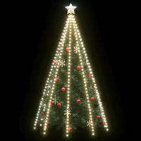Rete di Luce per Albero di Natale 400 LED Bianco Freddo 400 cm 328892