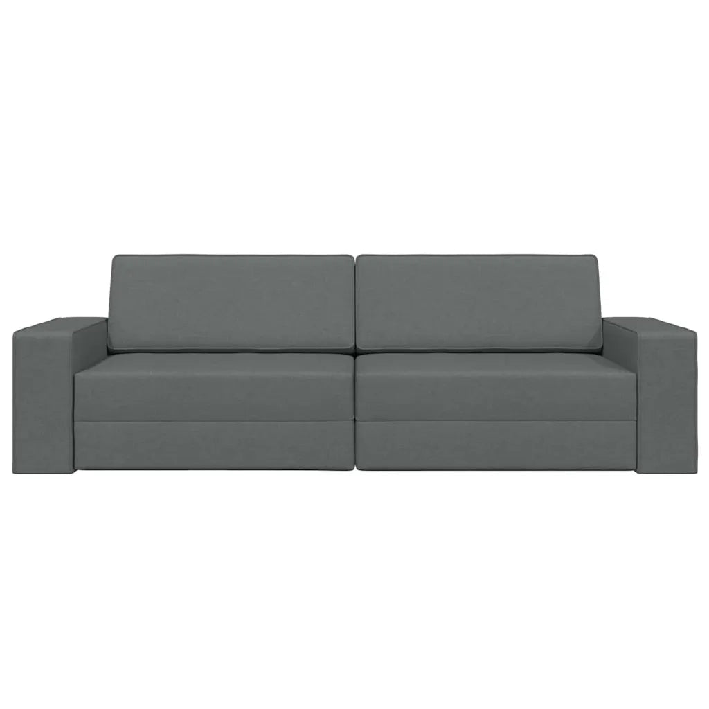 Divano letto-Sofa Letto-Daybed Grigio scuro 245 x 78 x 77 cm Tessuto