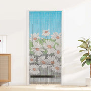Tenda per Porta Antinsetti multicolore 200 x 90 cm Bambù 42030055