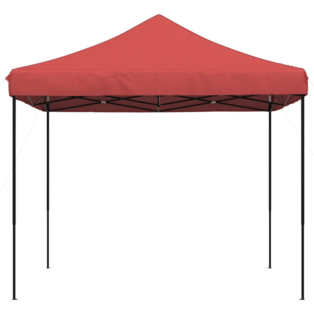 Tenda da Festa Pieghevole Pop-Up Bordò 292x292x315 cm 4004917