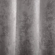 Set di 2 Tende Oscuranti e Isolanti - 100% Poliestere - Maniglione/Tenda/Vetrata - 135x245 cm - Grigio Scuro