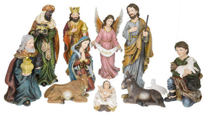 Natività 11 Personaggi H30 cm in Resina