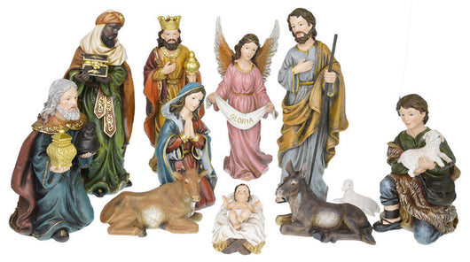 Natività 11 Personaggi H30 cm in Resina