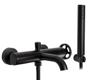 Rubinetto Vasca Rea Vertigo Black Mat