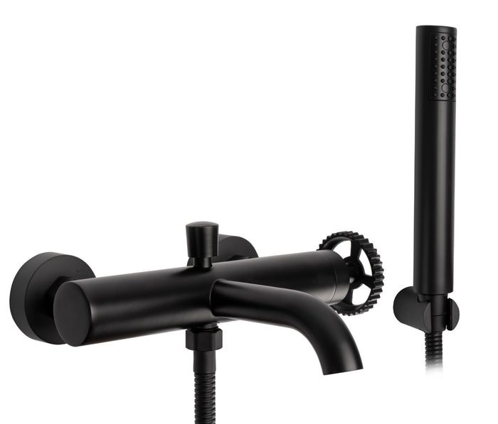 Rubinetto Vasca Rea Vertigo Black Mat