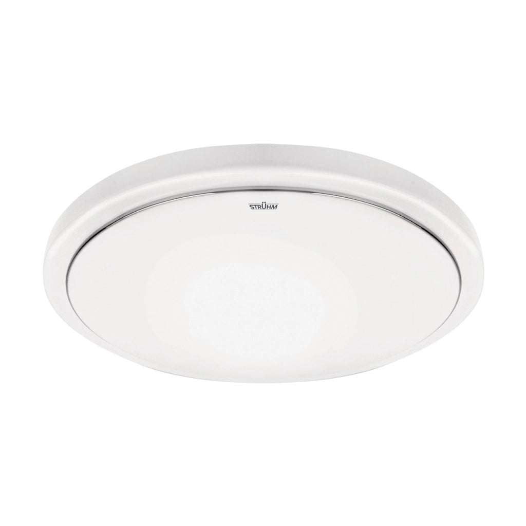 Plafoniera bagno SOLA bianca Ø29 con sensore LED 18W