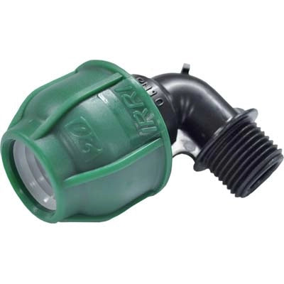 GOMITO A COMPRESSIONE FILETTO MASCHIO PN10 - MM 25X3/4M- 10 pezzi