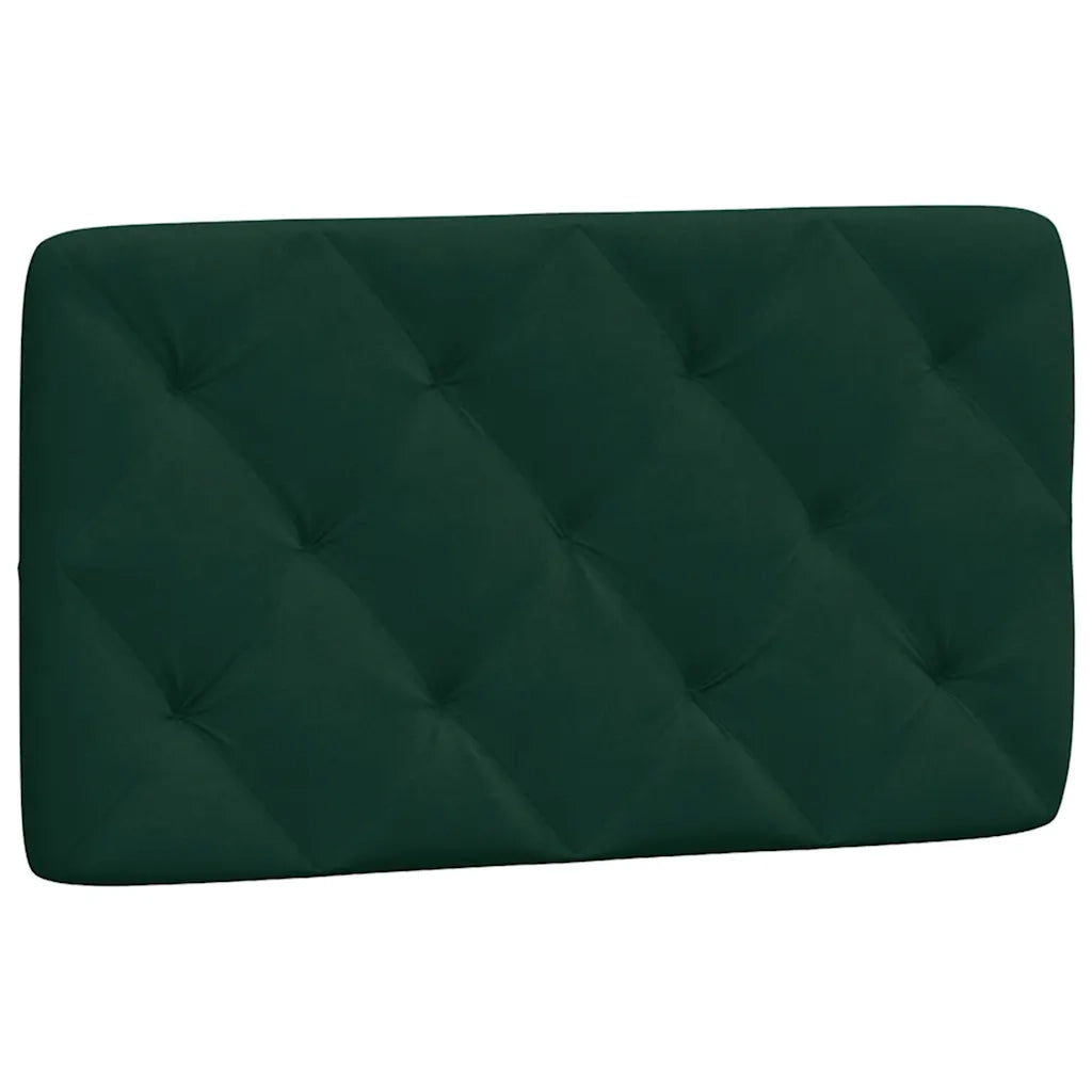 Cuscino Testiera Verde Scuro 90 cm in Velluto CFW3390904