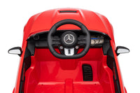 Macchina Elettrica per Bambini 12V Licenza Ufficiale Mercedes CLE53 Sedile in Pelle Rosso