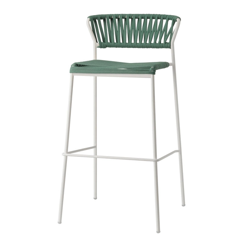 SGABELLO LISA FILÒ CORDA NAUTICA HT 75 MADE IN ITALY SCAB DESIGN