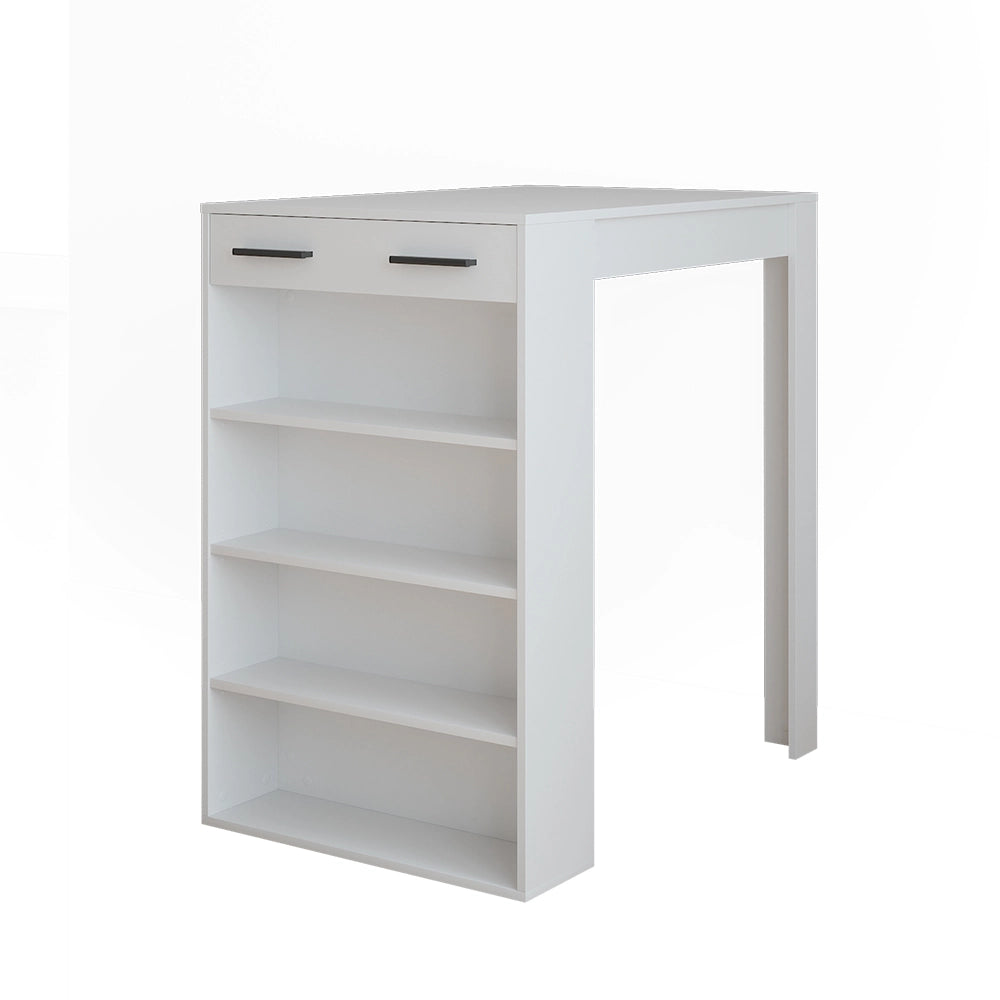 Vicco Tavolo da bar Bianco 67 x 100 cm