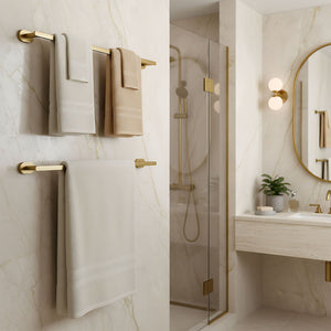 Portasciugamano Da Bagno Til 101 Brush Gold