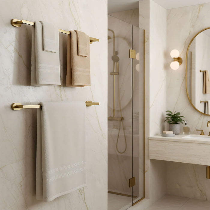 Portasciugamano Da Bagno Til 101 Brush Gold