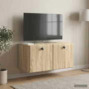 Mobile Porta TV da Muro 59,5 x 31 x 30 cm Rovere Sonoma 899217