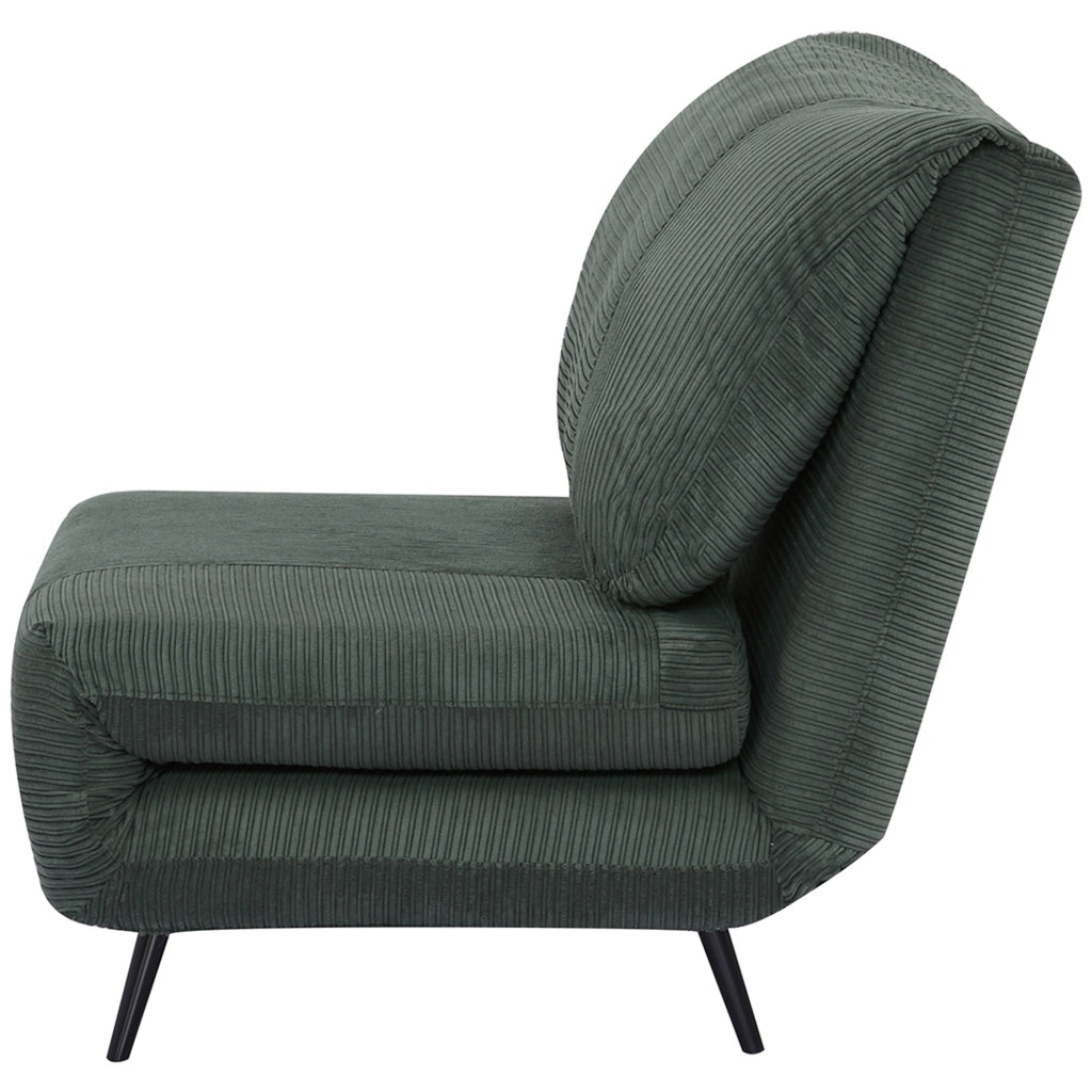 Letto Singolo Imbottito con Schienale Regolabile ¨C zephmum ¨C Legno e Acciaio