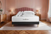 Pacchetto letto completo - Materasso 200x200cm + Box spring con doghe (kit) + 2 cuscini + Piumino - Buckingham