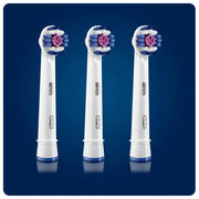 Braun Refill Eb18-3 Probright 3 Testine Ricambio Spazzolino Elettrico