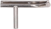 Supporto per attrezzi curvo - banco a forma di curva - in legno - resistente alle abrasioni - in acciaio inossidabile - design curvo unico - diametro dell'asse 16 mm