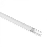Profilo angolare LED RW-01 anodizzato diffusore opale 1m