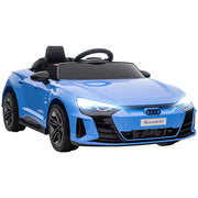 Coche elettrico per bambini 3+ anni Audi RS e-tron GT ¨C zephmum ¨C 103x58x41 cm blu