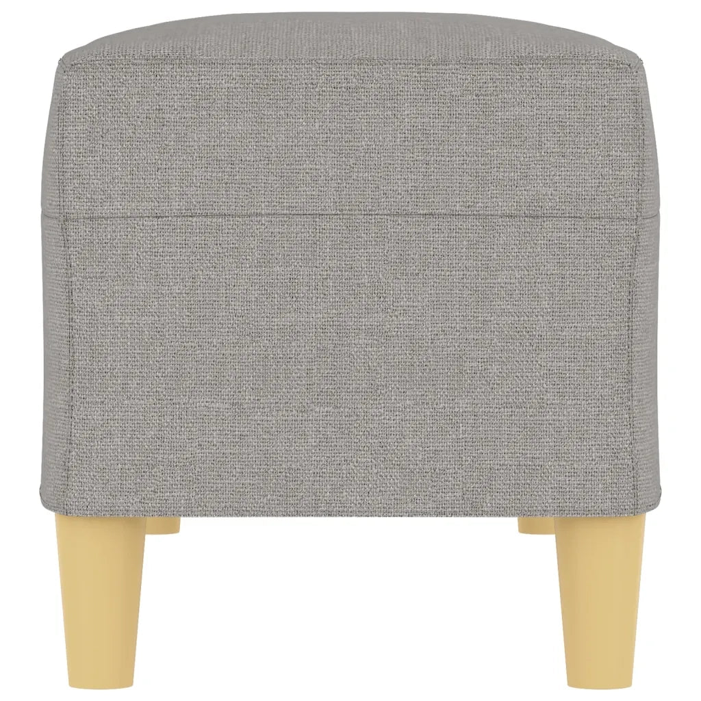 Panca Grigio chiaro 100x35x41 cm in Tessuto cod mxl 69213