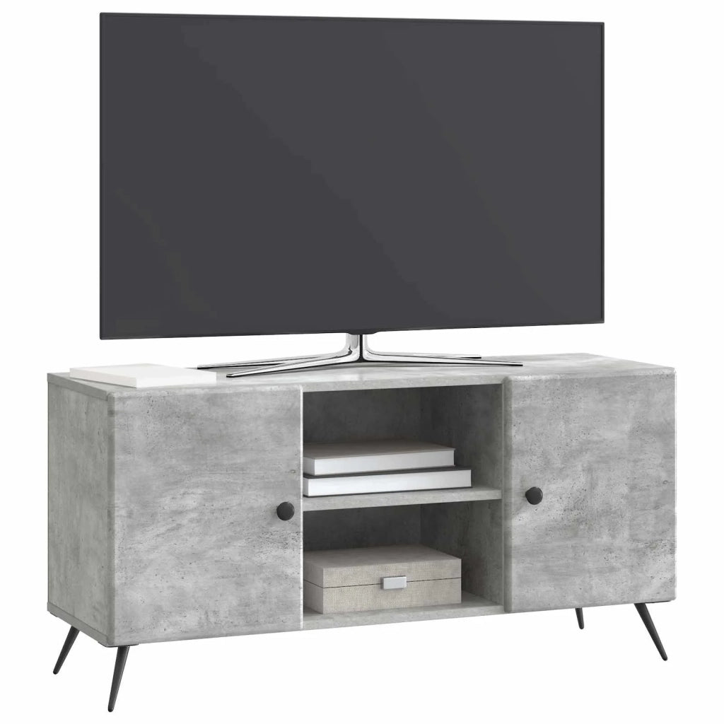 Mobile TV Grigio Cemento 102 x 34,5 x 50 cm
