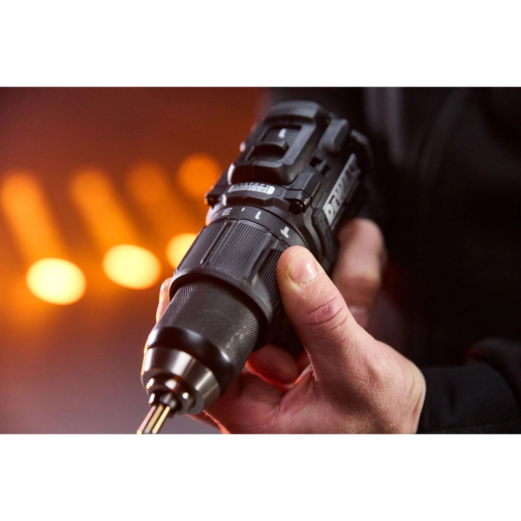 Trapano Avvitatore a Percussione DeWalt XR 18V Brushless McLaren Edition DCD86MP2KT-QW con 2 Batterie 5,0Ah e Valigetta TSTAK
